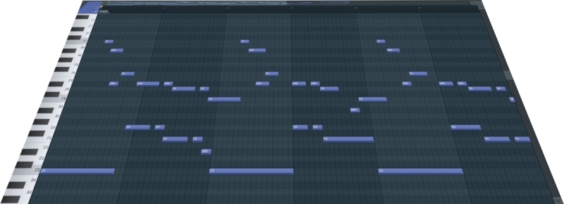 FL Studio  Piano Roll