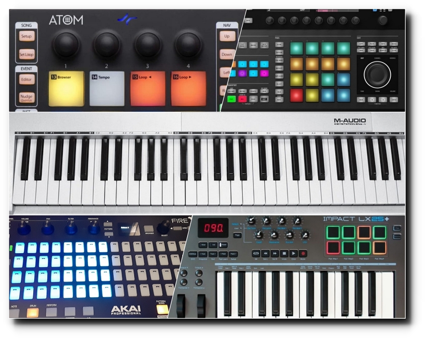 Types of MIDI Controllers