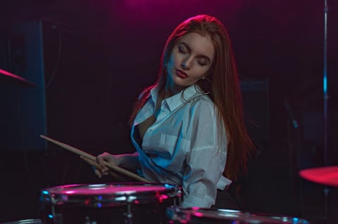 Woman Drummer