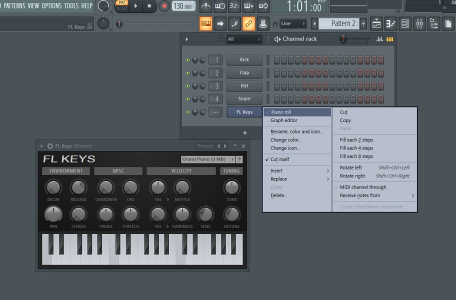 fl studio keys wont play sound