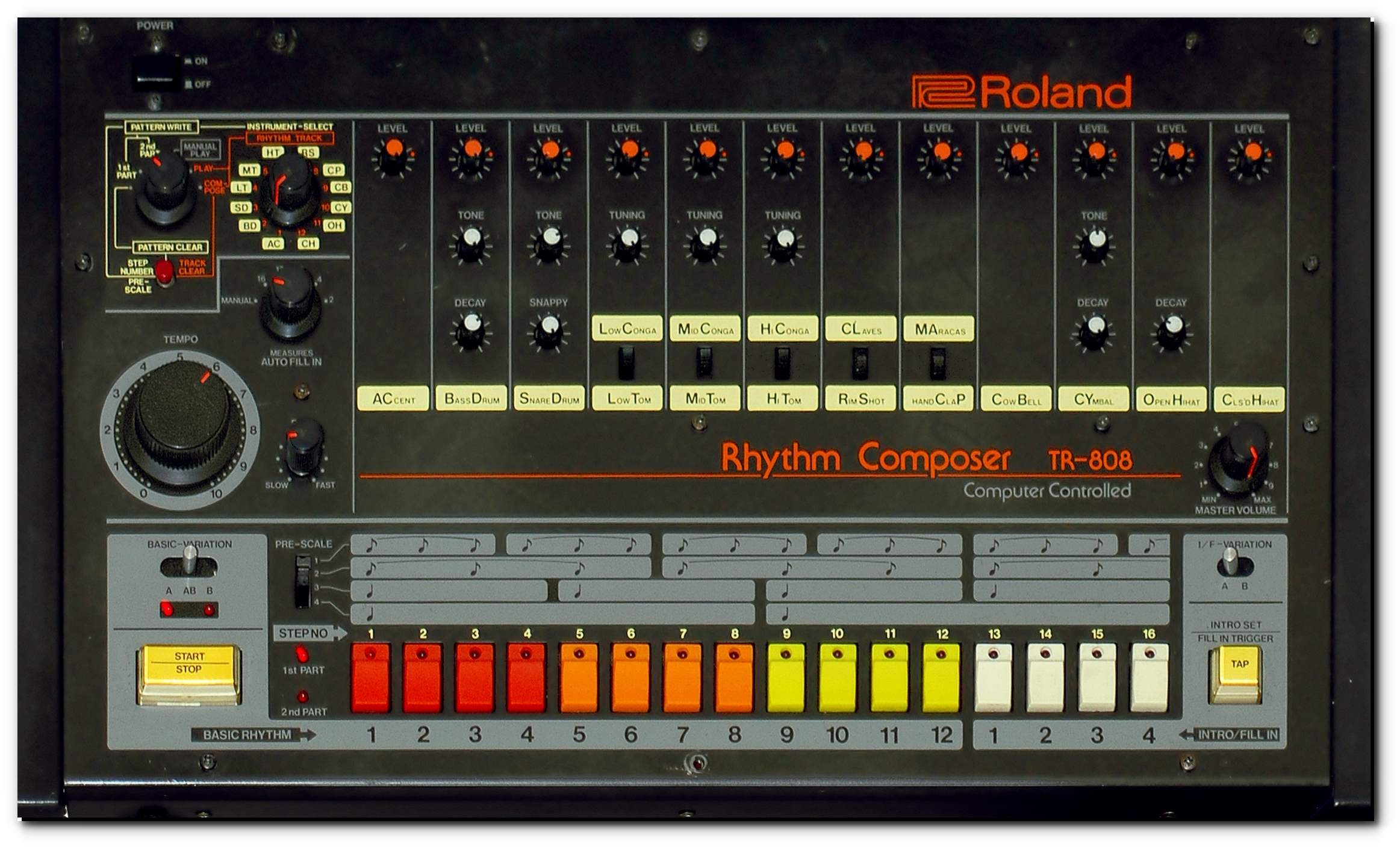 Roland TR 808 Front