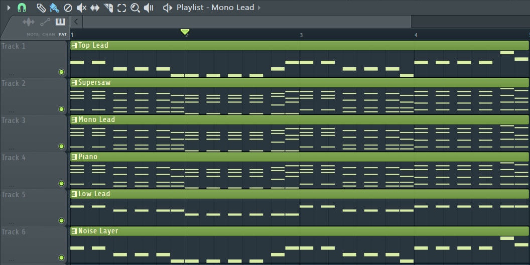 FL Studio Layering