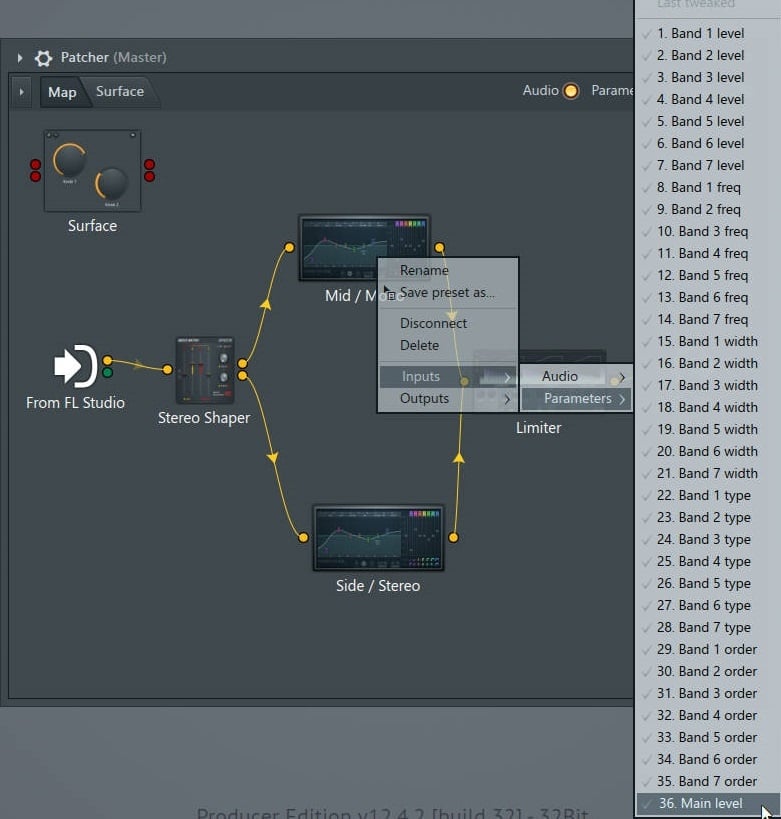 Best Way to Process Mid/Side Signal using Patcher!