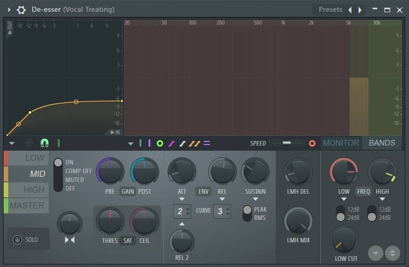 fl studio vocal mixer preset