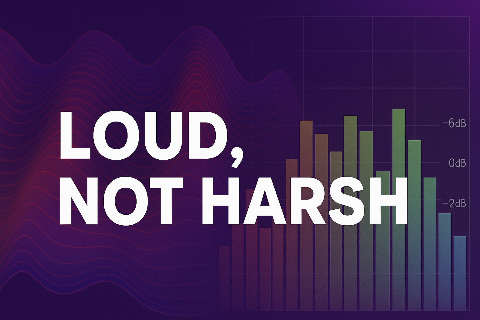 Loud, Not Harsh: LUFS Targets vs. Perceived Loudness