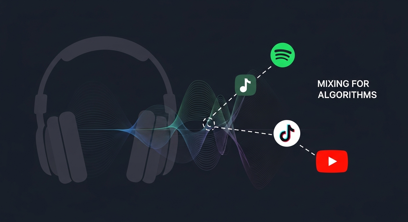 Mixing for AMixing for Algorithms: How Spotify, TikTok & YouTube Actually Hear Your Track in 2026